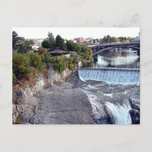 Carte Postale Chutes de Spokane (Devant)