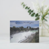 Carte Postale Chutes de Spokane (Debout devant)