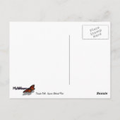 Carte Postale Chutes de Tokopah II dans le parc national de Sequ (Dos)