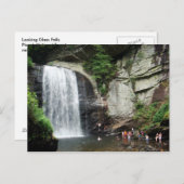 Carte Postale Chutes de verre (Devant / Derrière)