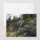 Carte Postale Chutes de Voile nuptiale dans le canyon de Spearfi (Devant / Derrière)