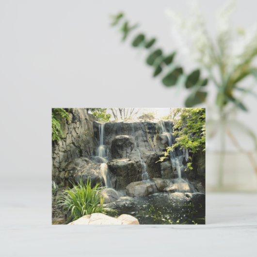 Carte Postale Chutes d'eau (Debout devant)