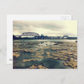 Carte Postale Chutes des fossiles de l'Ohio à Dusk (Devant / Derrière)