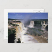 Carte Postale Chutes d'Iguacu, Brésil (Devant / Derrière)