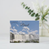 Carte Postale Chutes d'Iguassu Brésil (Debout devant)