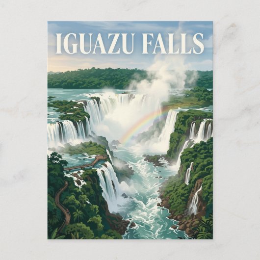 Carte Postale Chutes d'Iguazu (Devant)