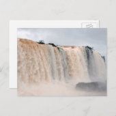 Carte Postale Chutes d'Iguazu Brésil / Argentine (Devant / Derrière)