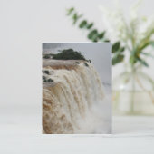 Carte Postale chutes d'iguazu grises (Debout devant)