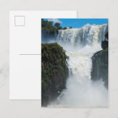 Carte Postale Chutes d'Iguazu, Vertical (Devant / Derrière)