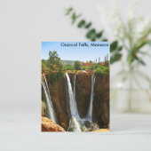 Carte Postale Chutes d'Ouzoud, Maroc (Debout devant)