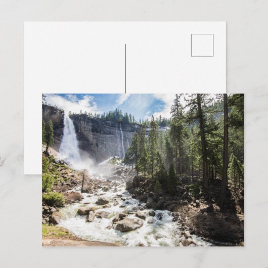 Carte Postale Chutes du Nevada (Devant / Derrière)