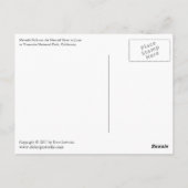 Carte Postale Chutes du Nevada (Dos)