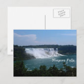 Carte Postale Chutes du Niagara (Devant / Derrière)