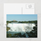 Carte Postale Chutes du Niagara (Devant / Derrière)