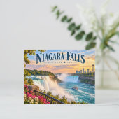 Carte Postale Chutes du Niagara (Debout devant)