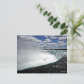Carte Postale Chutes du Niagara avec Mouette (Debout devant)