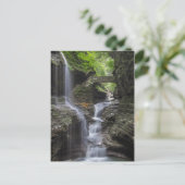 Carte Postale Chutes du printemps à Watkins Glen (Debout devant)