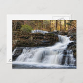 Carte Postale Chutes d'usine dans le Poconos (Devant / Derrière)