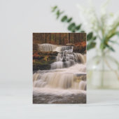 Carte Postale Chutes d'usine dans les Poconos de Pennsylvanie (Debout devant)