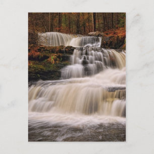 Carte Postale Chutes d'usine dans les Poconos de Pennsylvanie