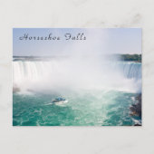 Carte Postale Chutes en bateau et en fer à cheval de Niagara Fal (Devant)
