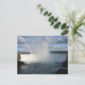 Carte Postale Chutes Et Arc-En-Ciel Du Côté Canadien (Debout devant)