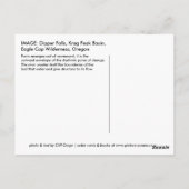 CARTE POSTALE CHUTES ET FORMULAIRES (Dos)