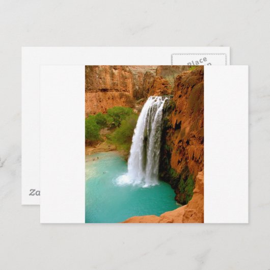 Carte Postale Chutes Havasu (Devant / Derrière)