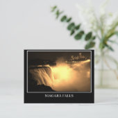 Carte Postale Chutes la nuit (Debout devant)