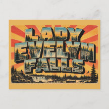 Chutes Lady Evelyn NT Parc territorial Art