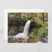 Carte Postale Chutes Minnehaha (Devant / Derrière)