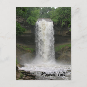 Carte Postale Chutes Minnehaha