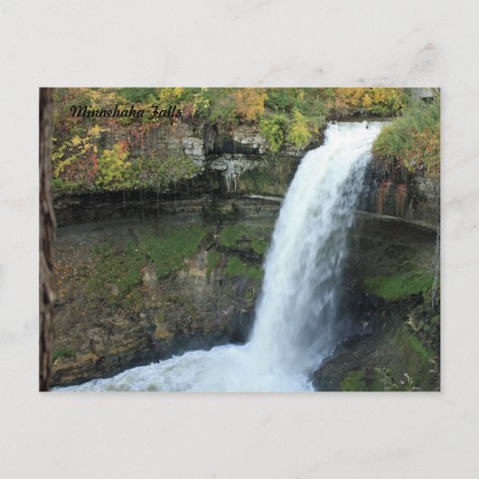 Carte Postale Chutes Minnehaha (Devant)