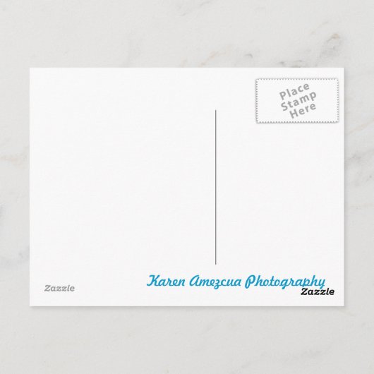 Carte Postale Chutes Multnomah (Dos)