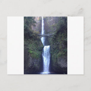 Carte Postale Chutes Multnomah