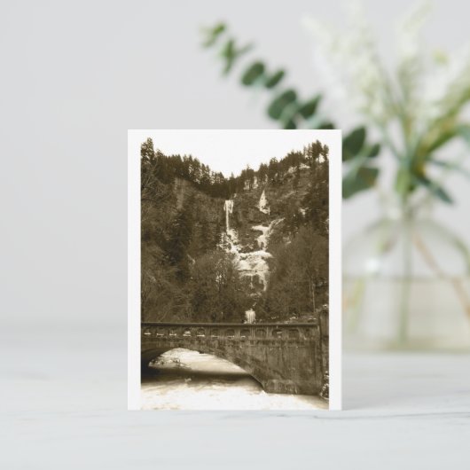 Carte Postale Chutes Multnomah (Debout devant)