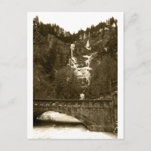 Carte Postale Chutes Multnomah