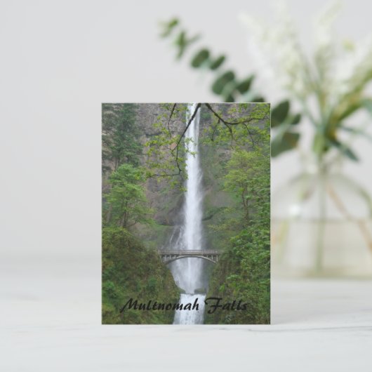 Carte Postale Chutes Multnomah (Debout devant)