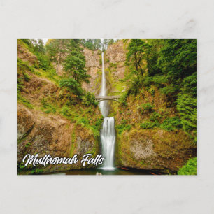 Carte Postale Chutes Multnomah, Columbia River Gorge, Oregon