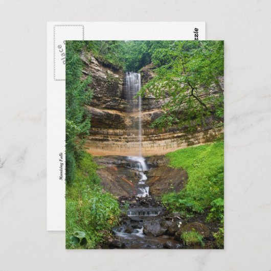 Carte Postale Chutes Munising (Devant / Derrière)