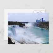 Carte Postale Chutes Niagara (Devant / Derrière)
