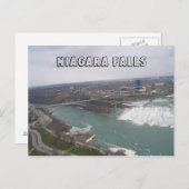 Carte Postale Chutes Niagara (Devant / Derrière)