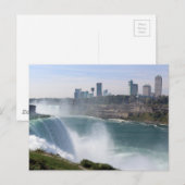 Carte Postale Chutes Niagara (Devant / Derrière)