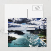Carte Postale Chutes Niagara (Devant / Derrière)