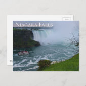 Carte Postale Chutes Niagara (Devant / Derrière)