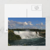 Carte Postale Chutes Niagara (Devant / Derrière)