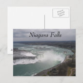 Carte Postale Chutes Niagara (Devant / Derrière)