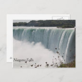 Carte Postale Chutes Niagara (Devant / Derrière)