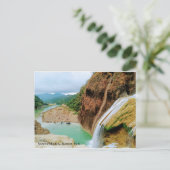 Carte Postale Chutes Pinsal à Père Noël Maria, Ilocos Sur (Debout devant)