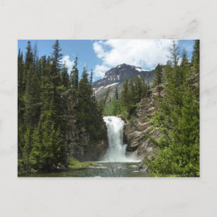Carte Postale Chutes Running Eagle à Glacier National Park